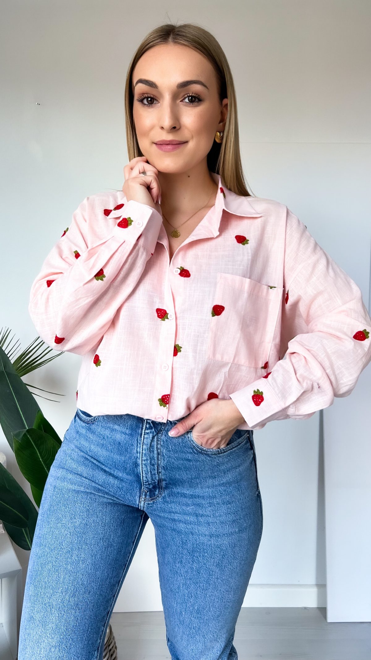 Koszula Strawberry Chic 🍓✨ - obrazek 6