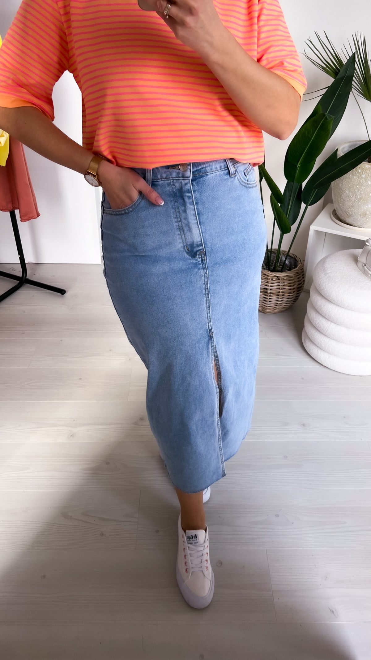 Spódnica jeansowa Class Denim - obrazek 23