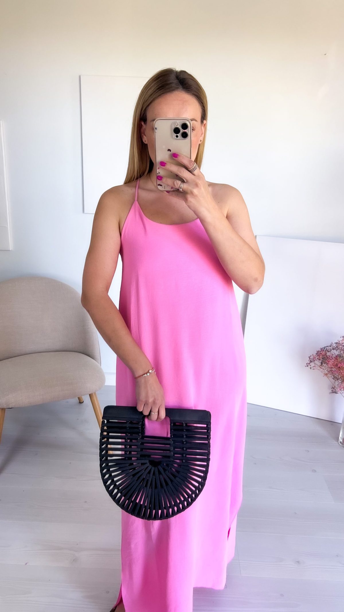 🌸 Sukienka Letnia IBIZA różowa - obrazek 7