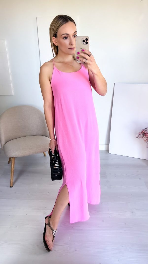 🌸 Sukienka Letnia IBIZA różowa