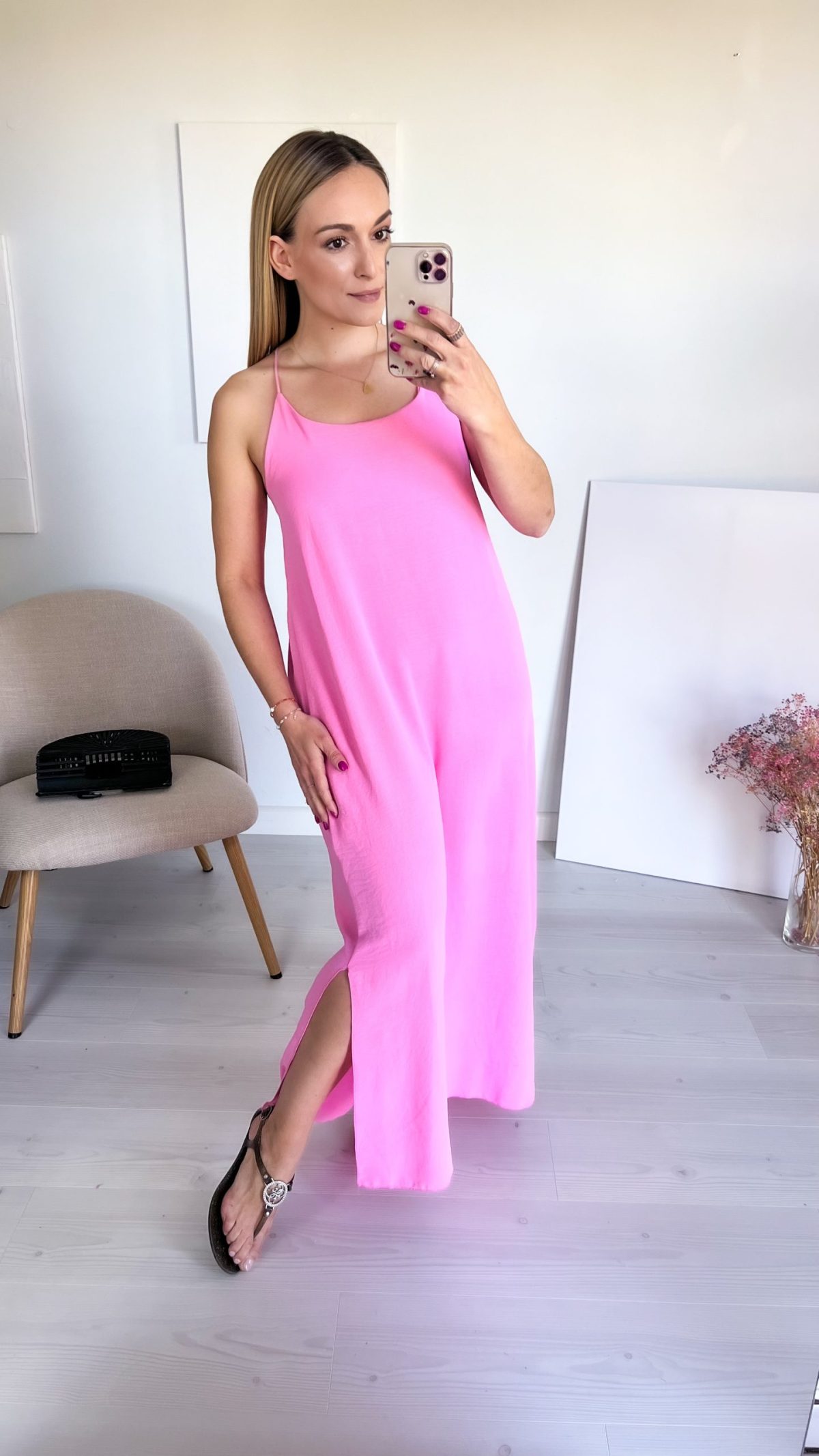 🌸 Sukienka Letnia IBIZA różowa - obrazek 10