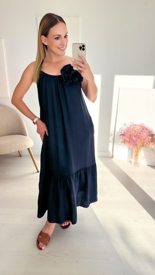 🌸 Sukienka LILIA granat