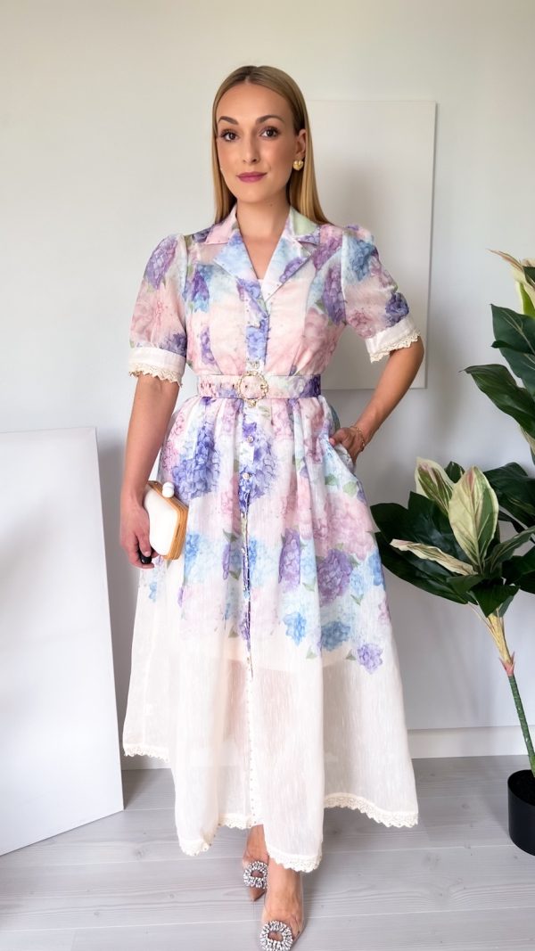 Suknia AMALLI BLUE & LILA