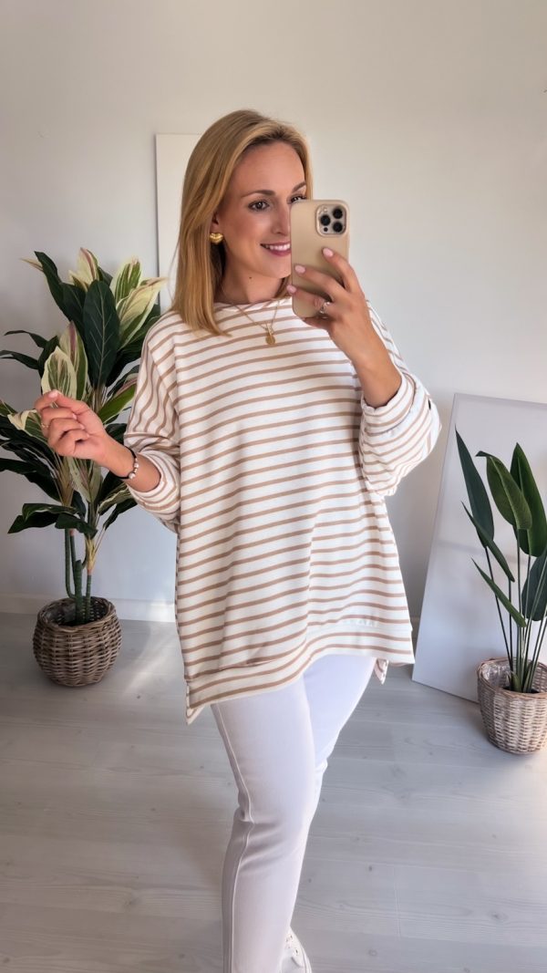 Bluza GUSTA beż- śmietanka