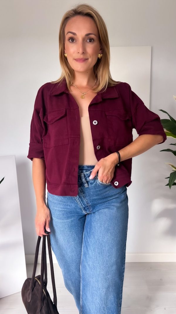 Katana Sunset Jacket bordo