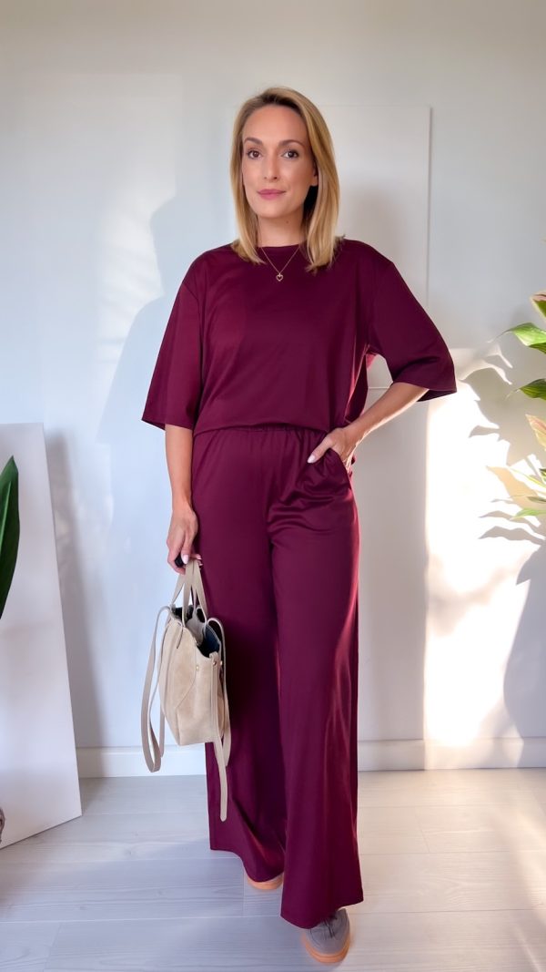 Komplet AUTUMN bordo