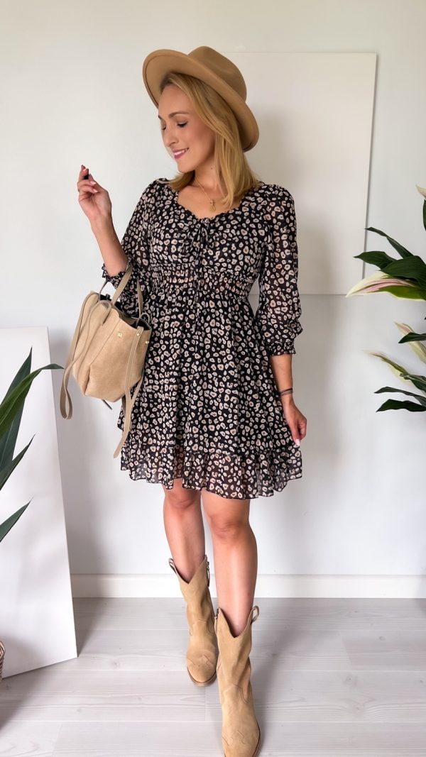Sukienka AMELIA panterka