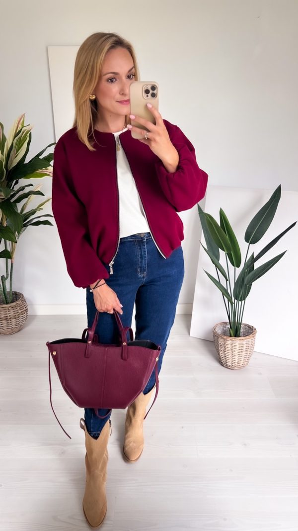 Bomberka STYLOVE bordo