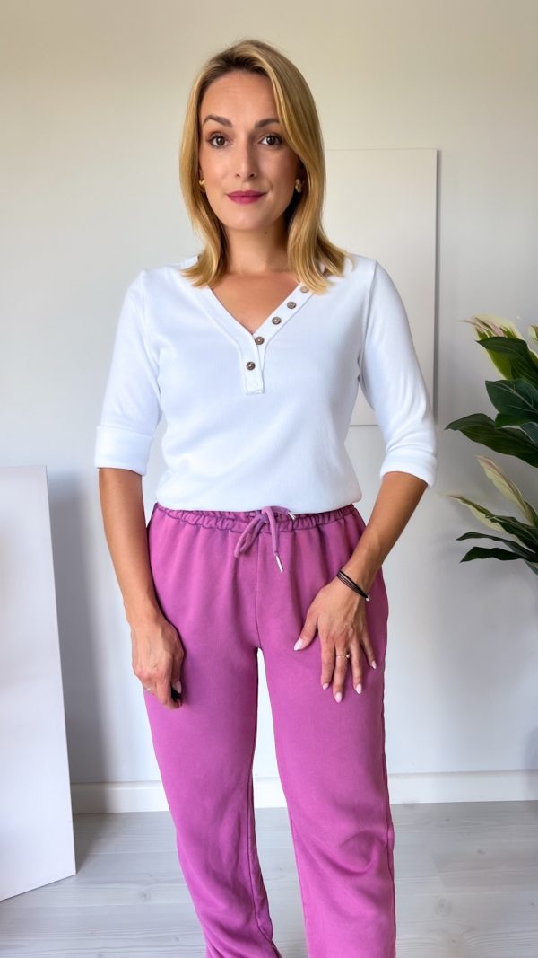 Basic MICHELLE 0.2 biały prążek