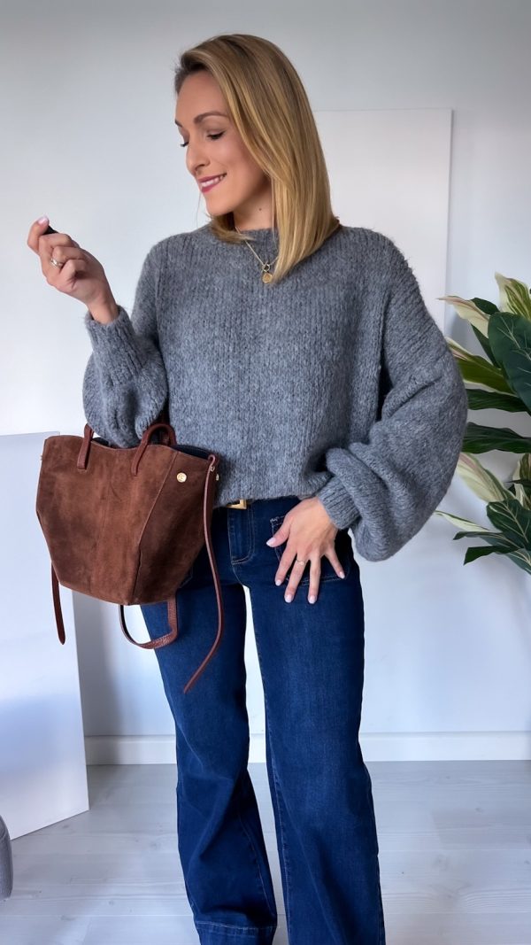 Sweter ZARAYA szary