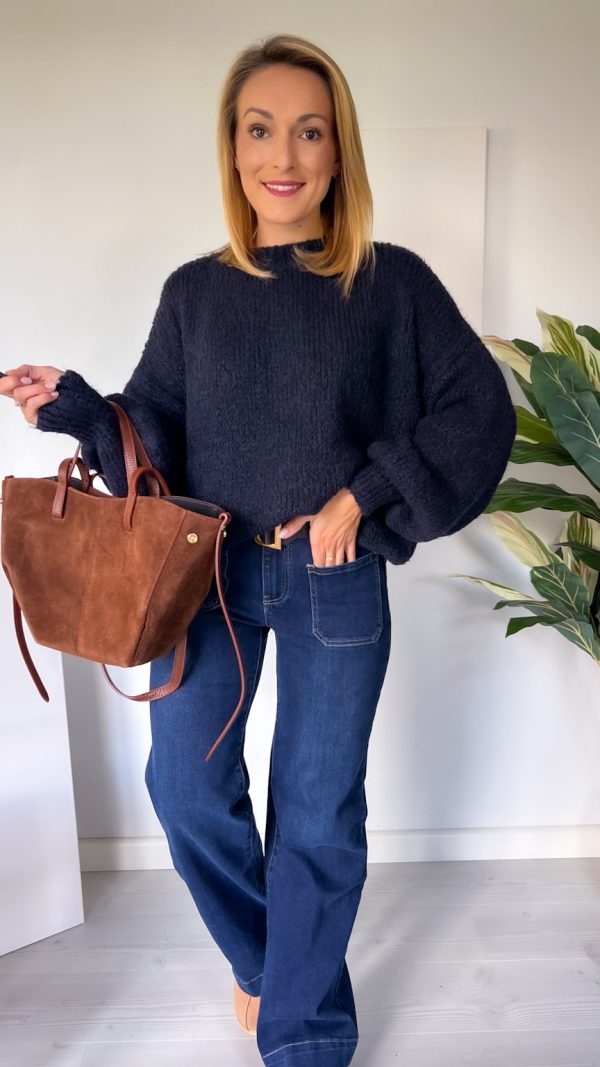 Sweter ZARAYA granat