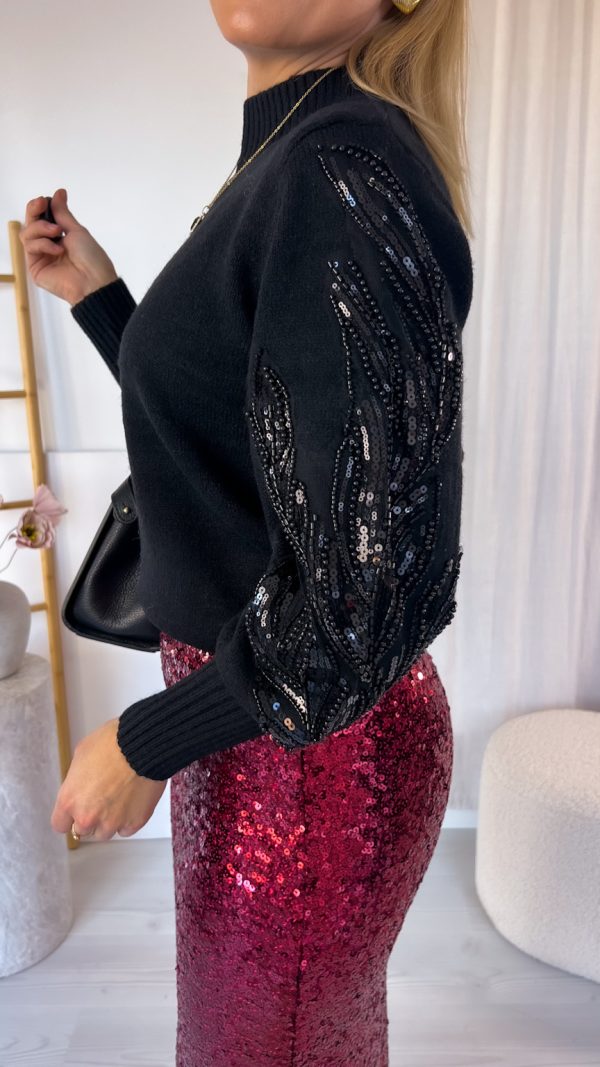 Sweterek Shiny Shoulders