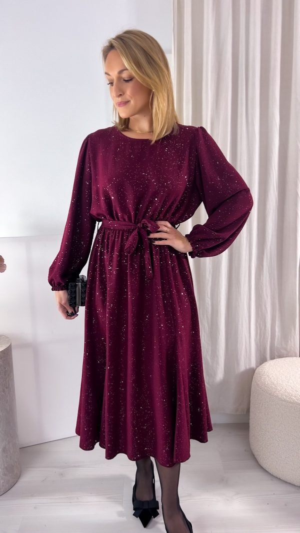 PREORDER Sukienka STELLA DREAM bordo