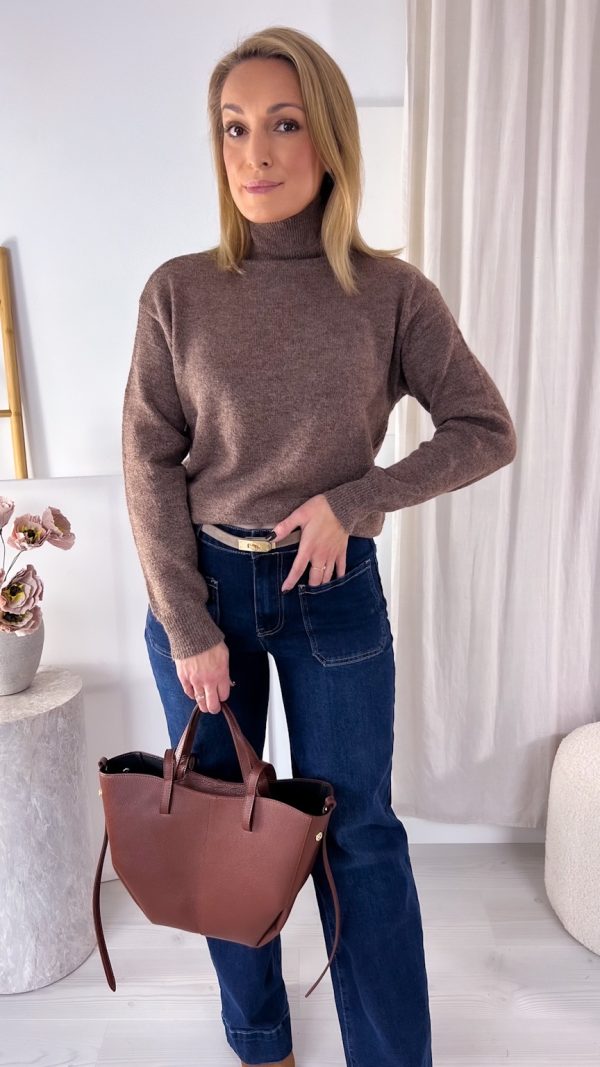 Półgolf AMALFI brąz