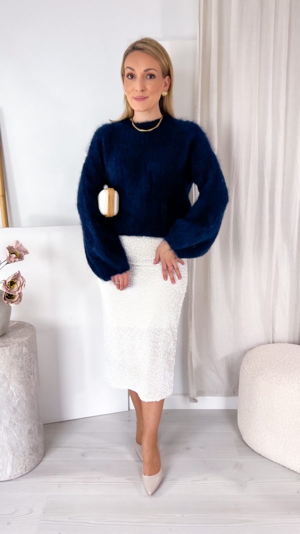 Sweterek KID MOHER granat