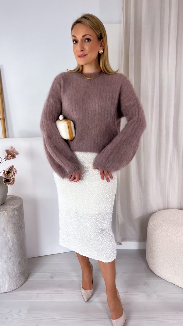 Sweterek KID MOHER fango