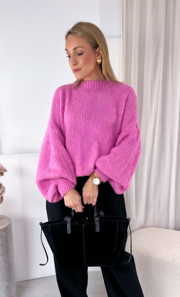 Sweter ZARAYA różowy