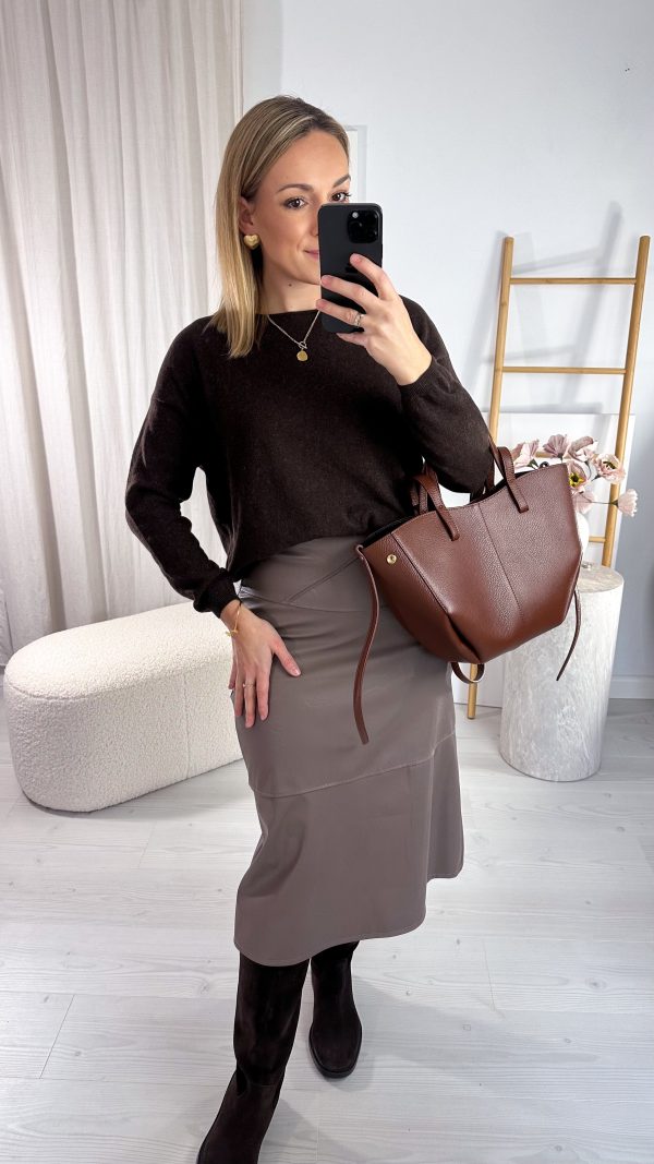 Spódnica LEMA fango