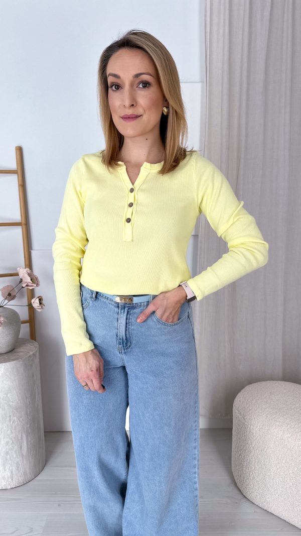 Basic MICHELLE 0.1 żółta prążek