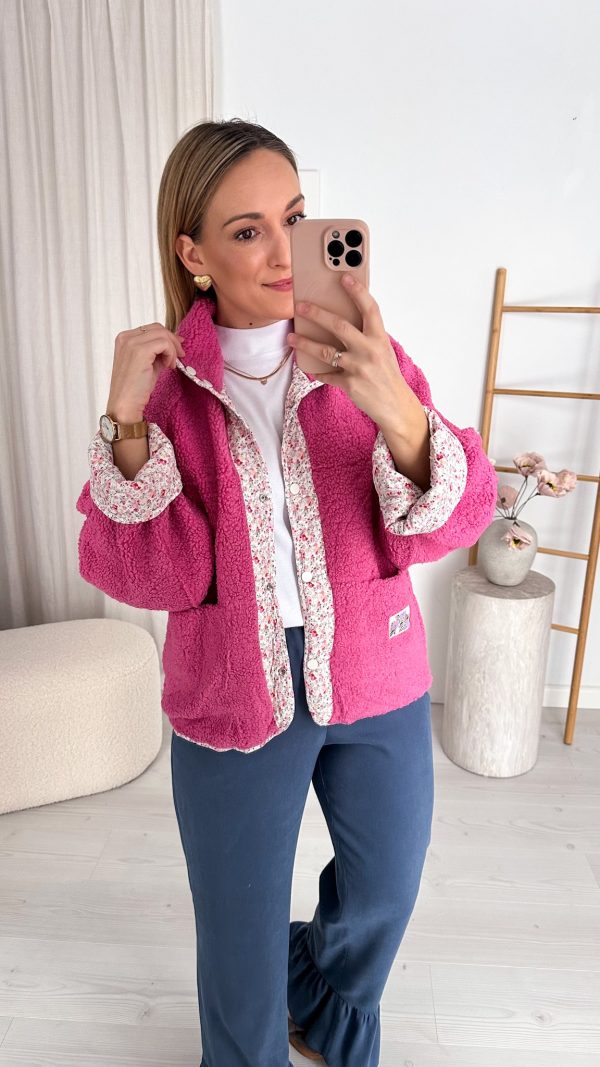 PRE ORDER Kurtka ROSALIE DUO różowa WYSYŁKA 30.01-5.02