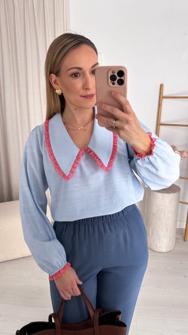 Koszula FERRO błękitna