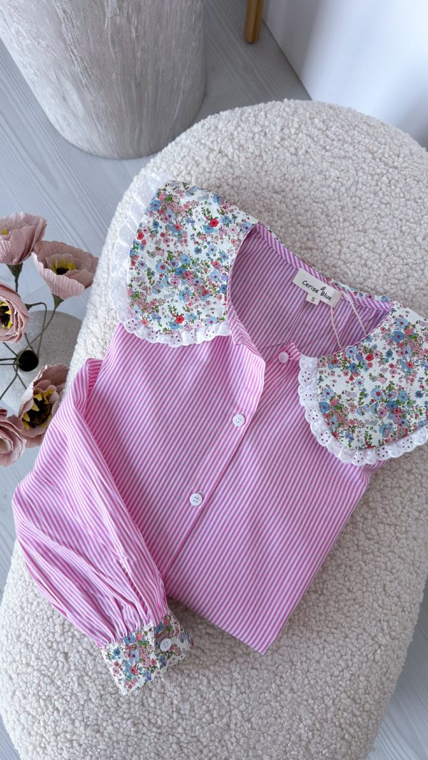 PRE ORDER Koszula Kwiatowy Szept puder WYSYŁKI 2-5 LUTY