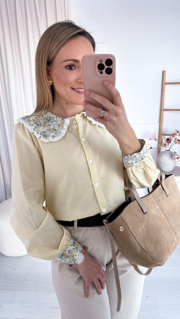 Koszula Kwiatowy Szept żółta