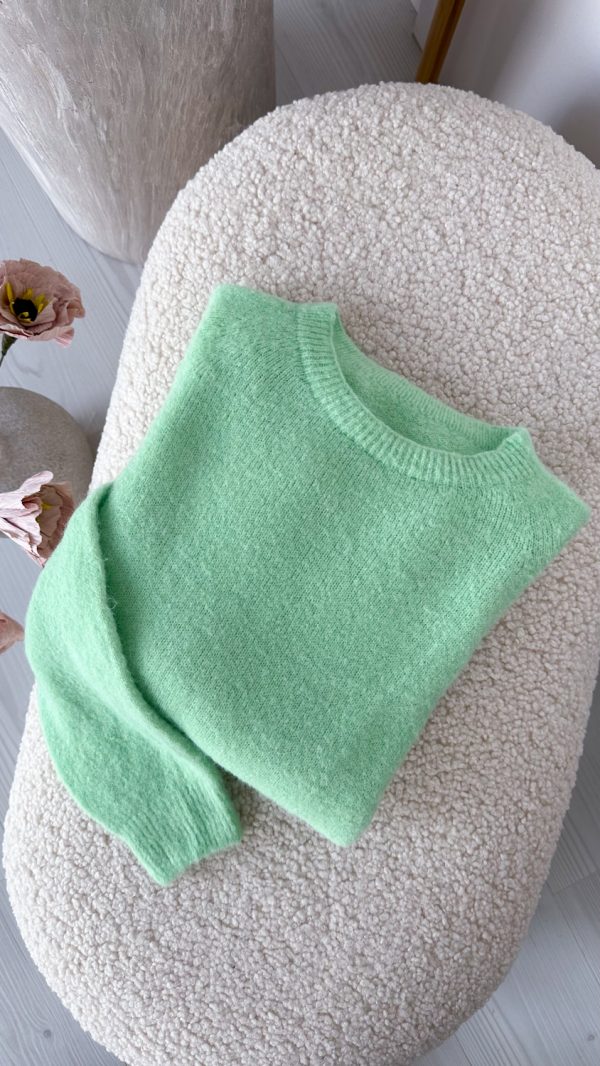 Sweterek JOY baby alpaka długi rękaw jabłuszko