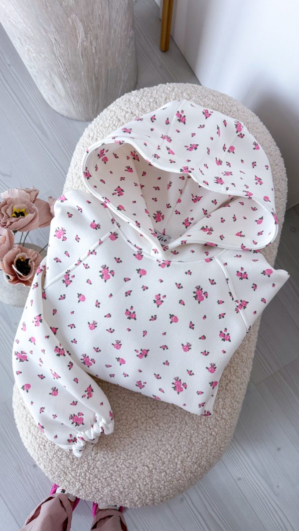 Bluza Kangurka SELLFIE biała