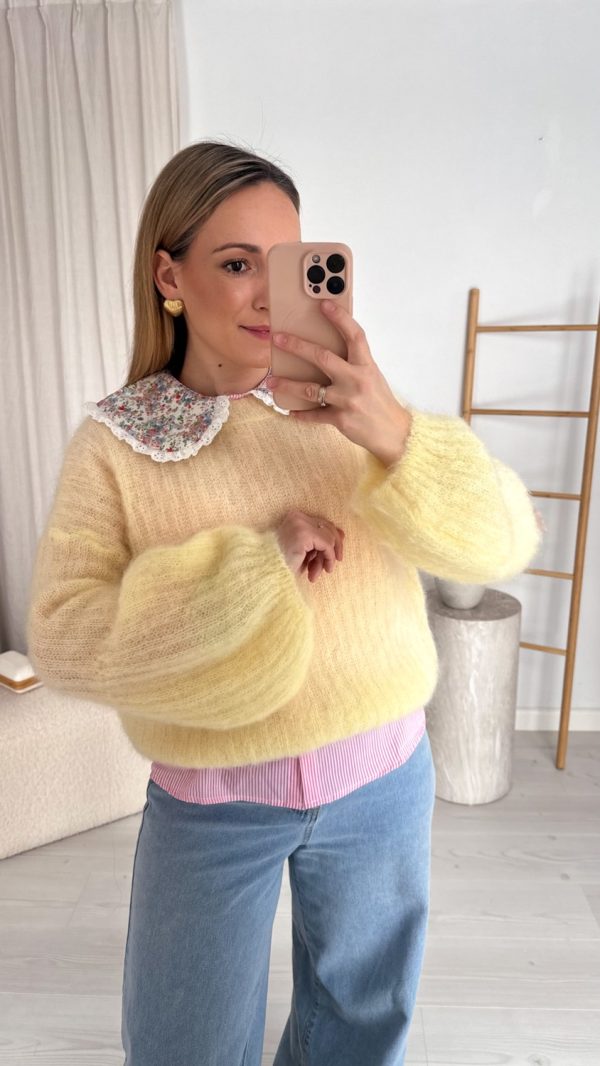 Sweterek KID MOHER żółty