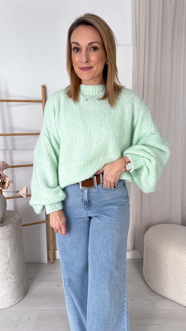 Sweter ZARAYA mięta