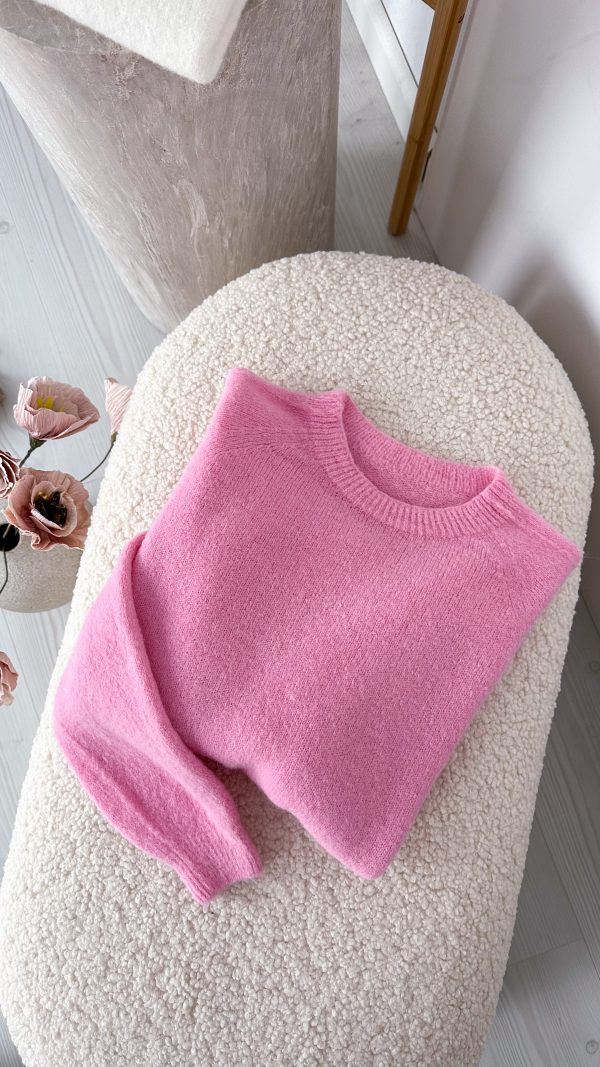 Sweterek JOY baby alpaka długi rękaw puder