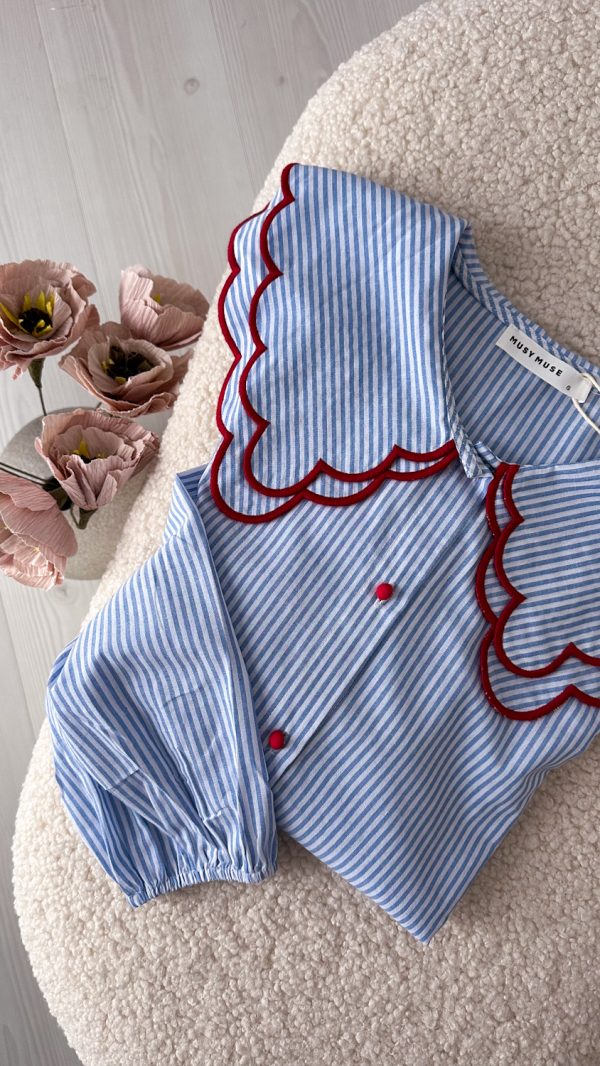 PRE ORDER Koszula VALERIE niebieska WYSYŁKI 5-10 KWIETNIA