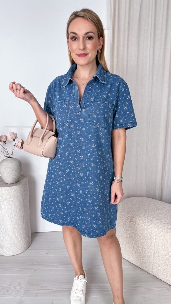 Sukienka DENIM FLOWERS