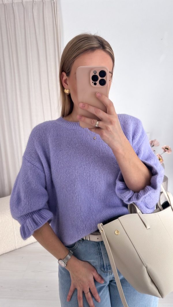 Sweterek TOSCANO lila