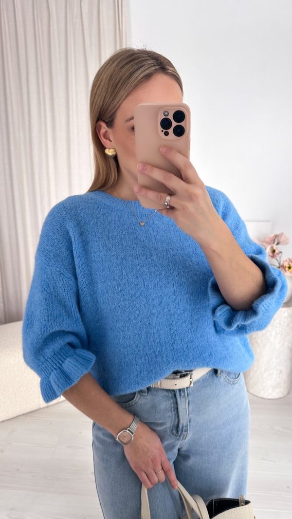 Sweterek TOSCANO niebieski