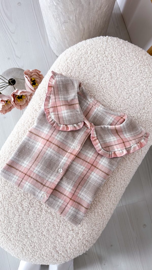 Koszula SWEET COLLAR beżowa