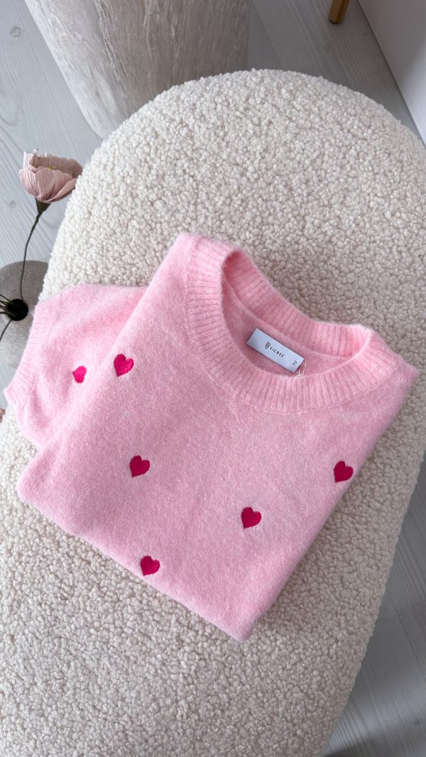 Sweterek Pure Love różowy