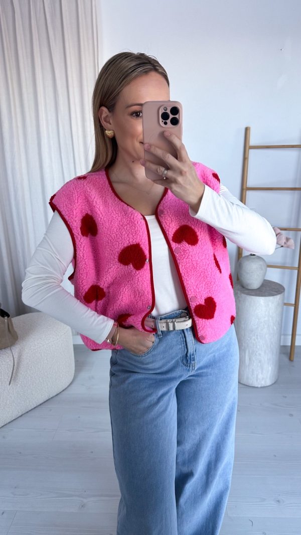 Kamizelka LOVELY różowa