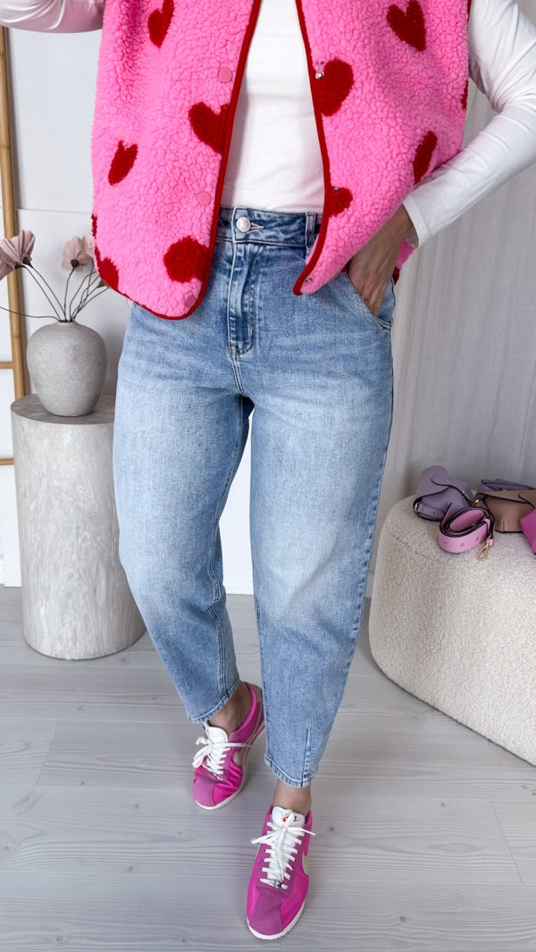 Spodnie ADORO BALLON light denim