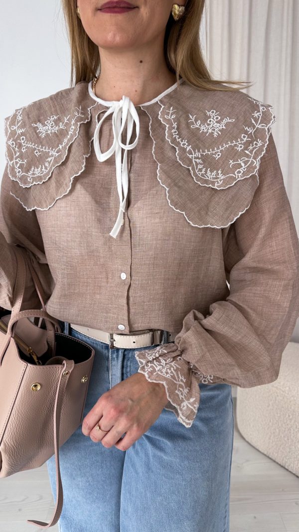 Koszula SEVILLA beżowa