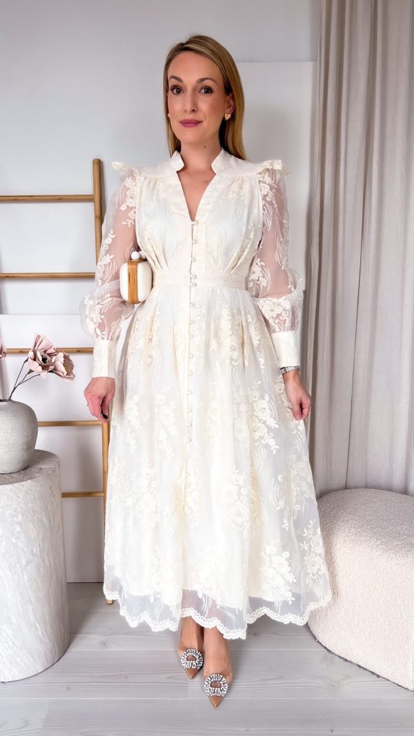 Suknia Bellissima śmietanka