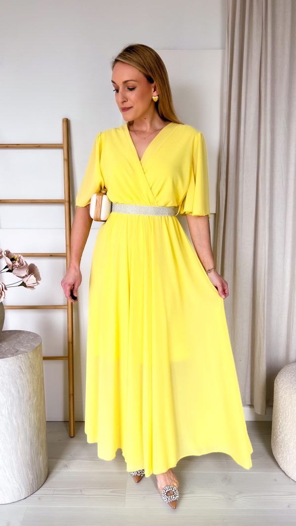 Suknia ODESSA żółta
