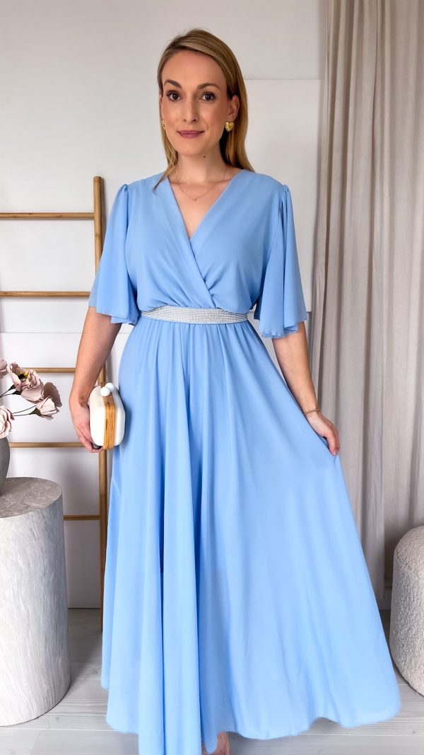 Suknia ODESSA błękitna