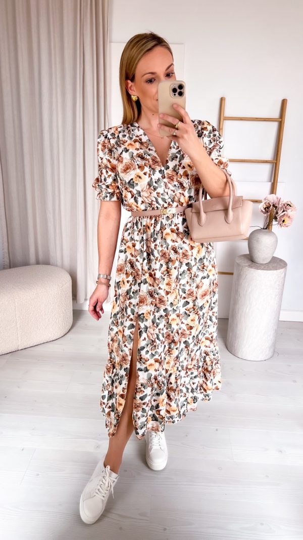 Sukienka MELA wiosenne kwiaty