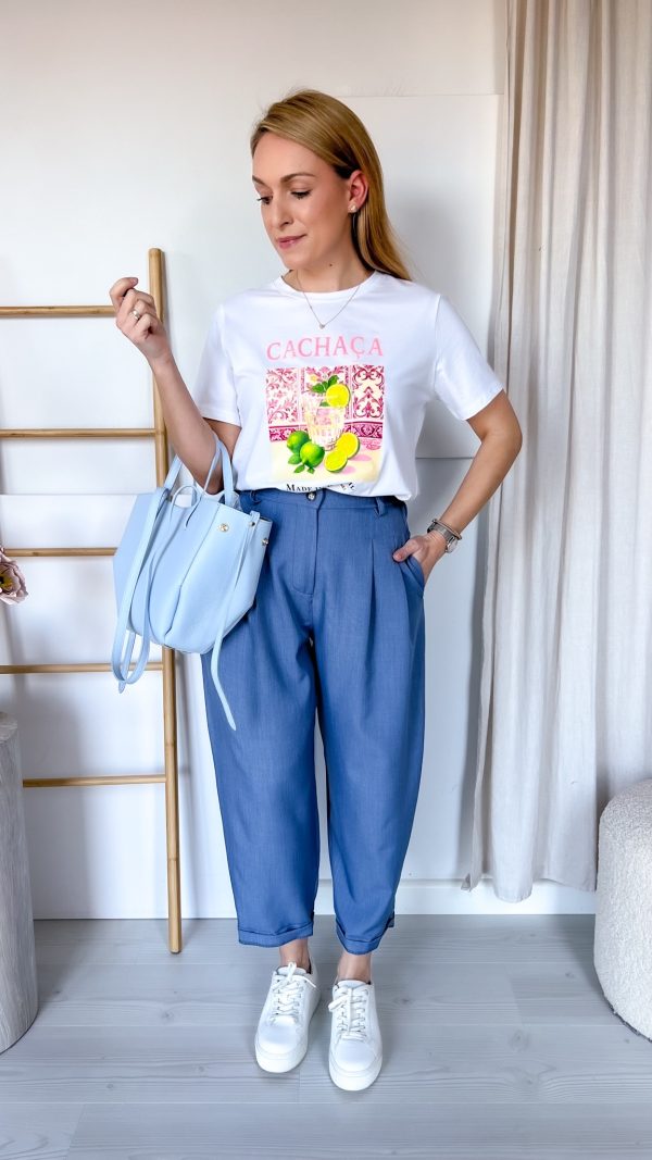 PRE ORDER Spodnie BALLON niebieskie WYSYŁKI 20-25 MARCA