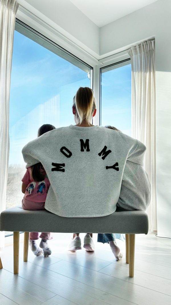 Bluza MOMMY szara