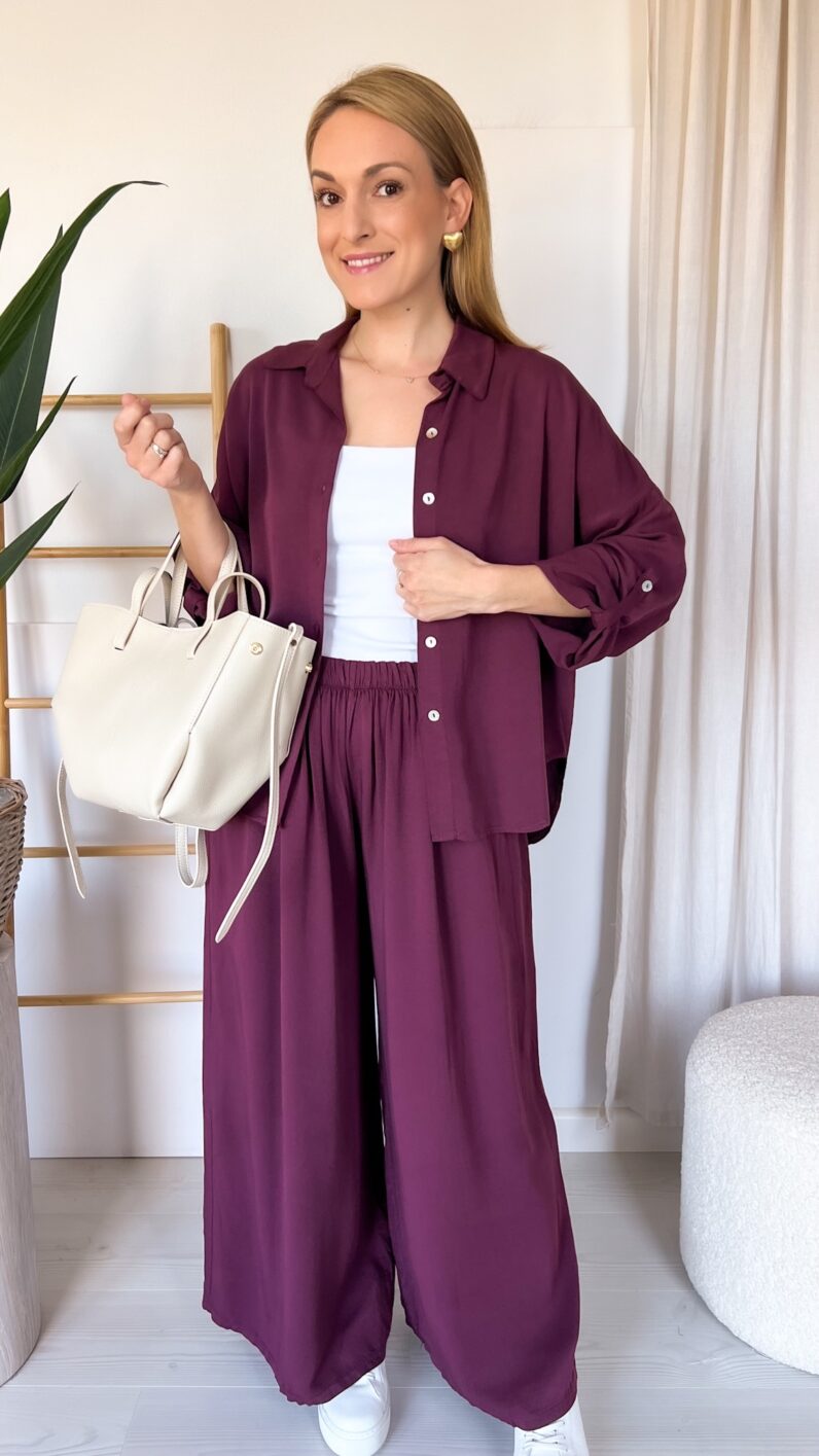 PRE ORDER Komplet Solea Set bordo WYSYŁKI 8-10 MAJ