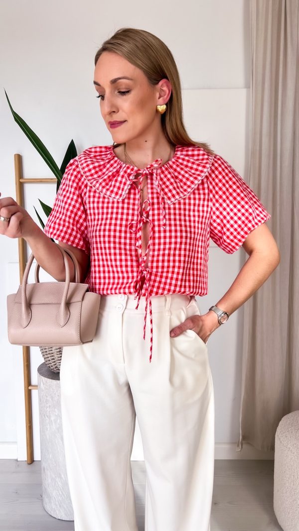 Koszula MILANO czerwona