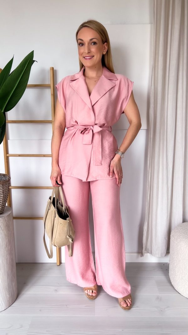 Komplet ALANTI pudrowy